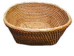 rattan basket square deep 